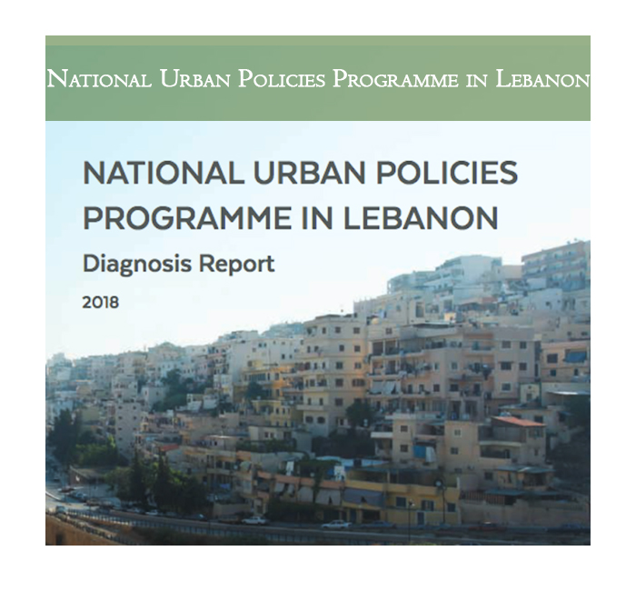 NATIONAL URBAN POLICY FOR LEBANON