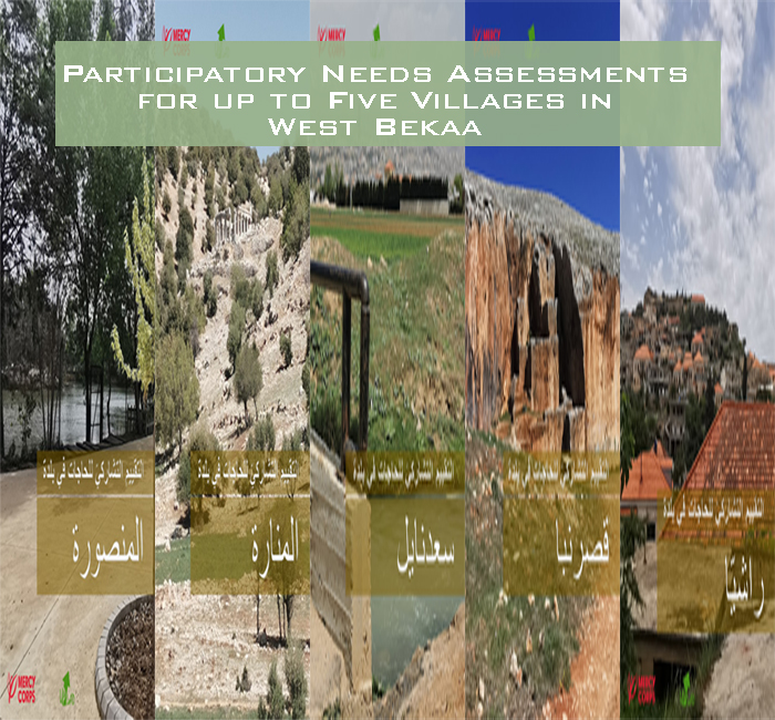 PARTICIPATORY NEEDS ASSESSMENT FOR UP TO 5 VILLAGES IN WEST BEKAA